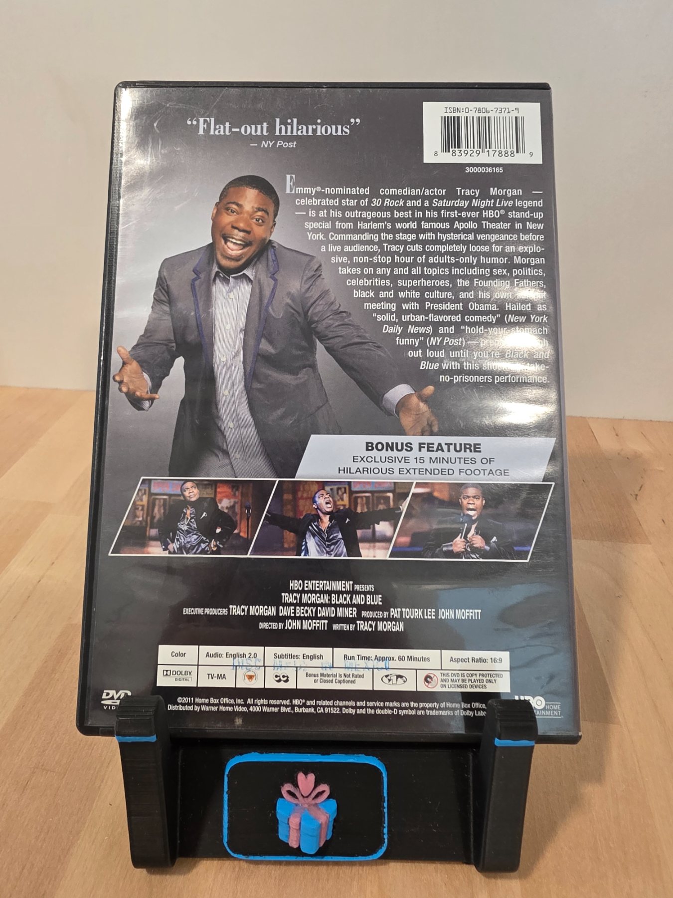 Tracy Morgan Black and Blue DVD 2011 HBO Comedy Special - Image 2