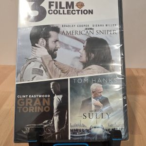 American Sniper Gran Torino Sully 3 Film Collection DVD