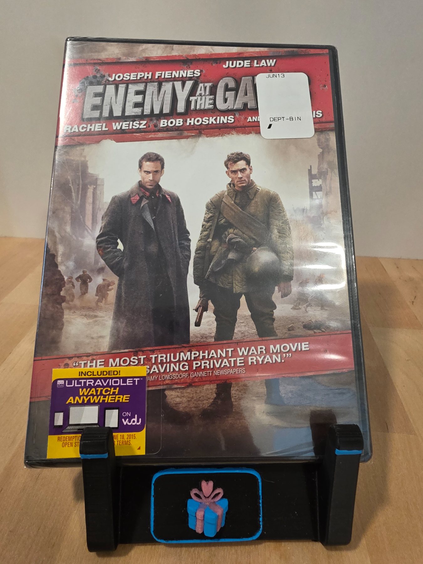 Enemy at the Gates DVD 2001 Widescreen Jude Law Joseph Fiennes