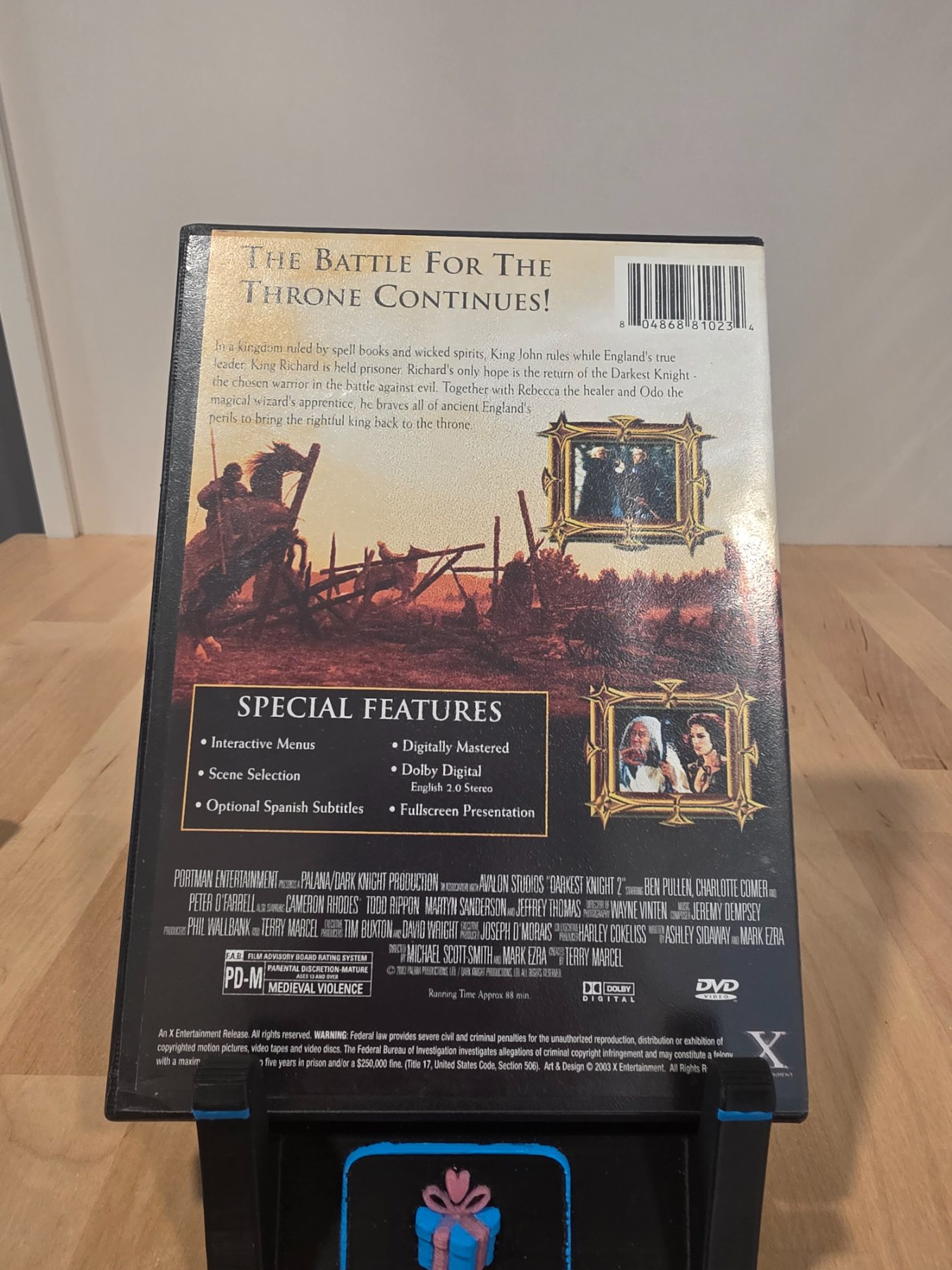 Darkest Knight 2 The Rise of the Kingdom DVD 2003 Ben Pullen - Image 2