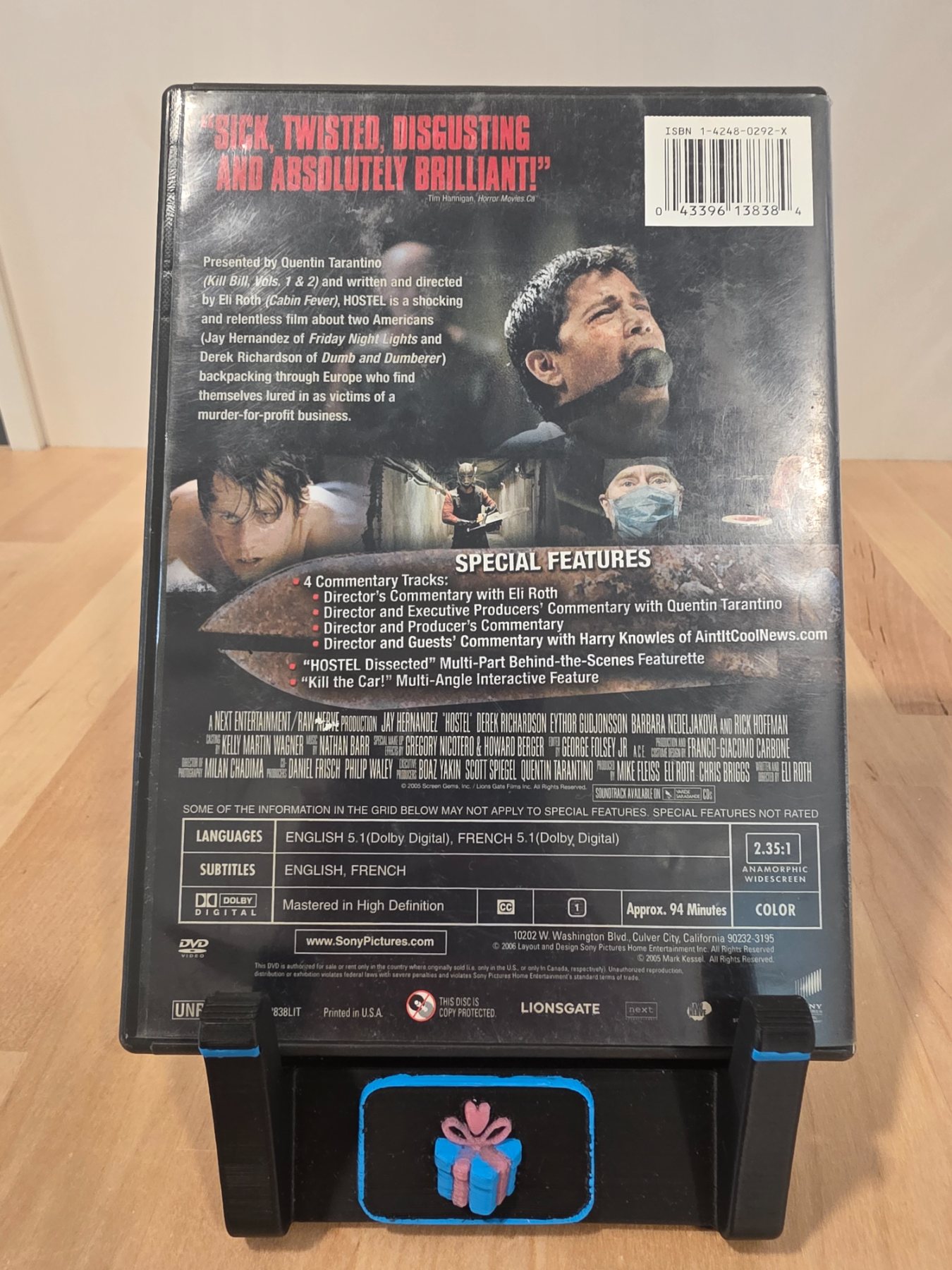 Hostel Unrated Widescreen Cut DVD 2006 Eli Roth Quentin Tarantino - Image 2