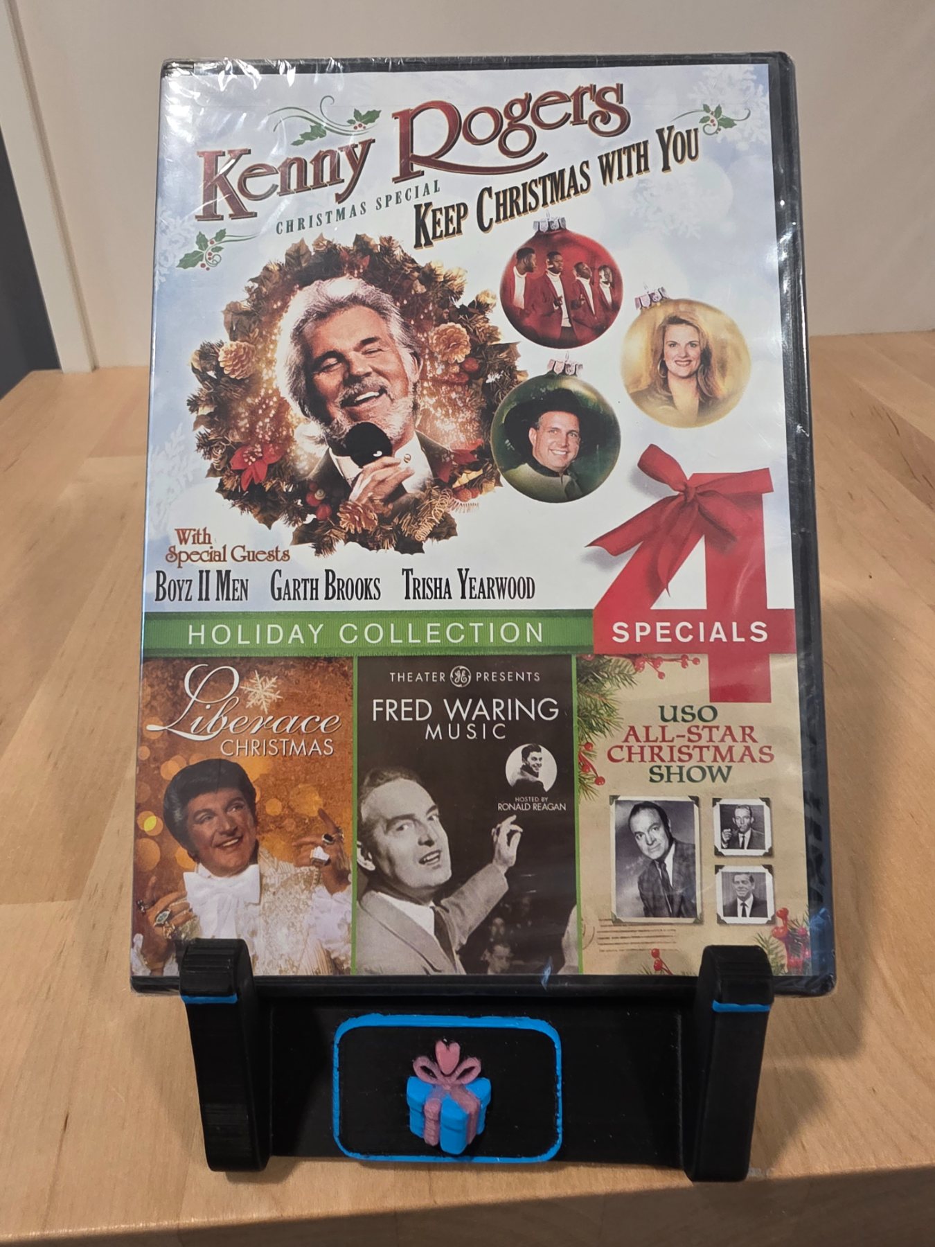 Kenny Rogers Keep Christmas With You Holiday Collection 4 Specials DVD