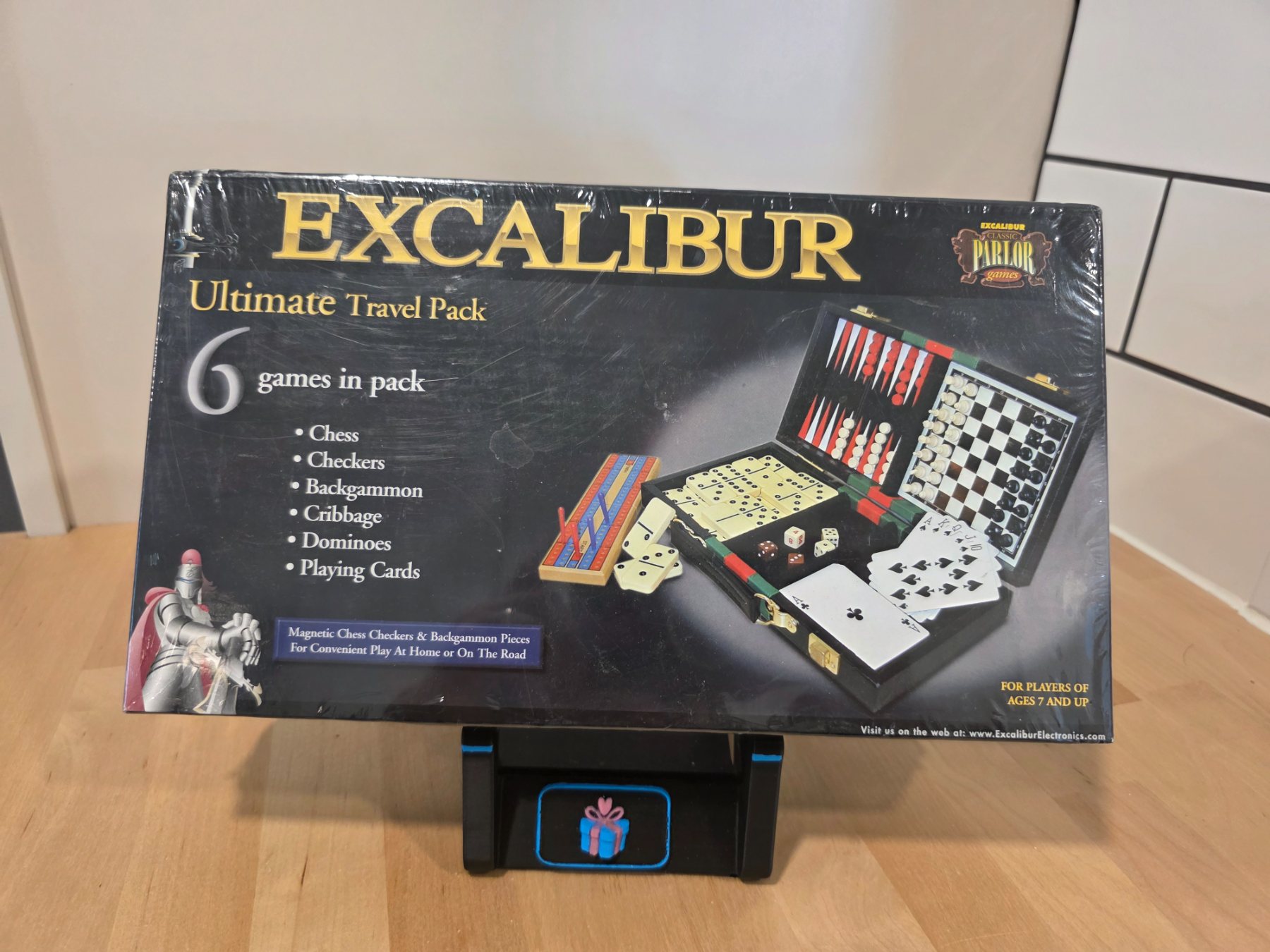 Excalibur Ultimate Travel Pack 6-in-1 Board Game Set Model 520
