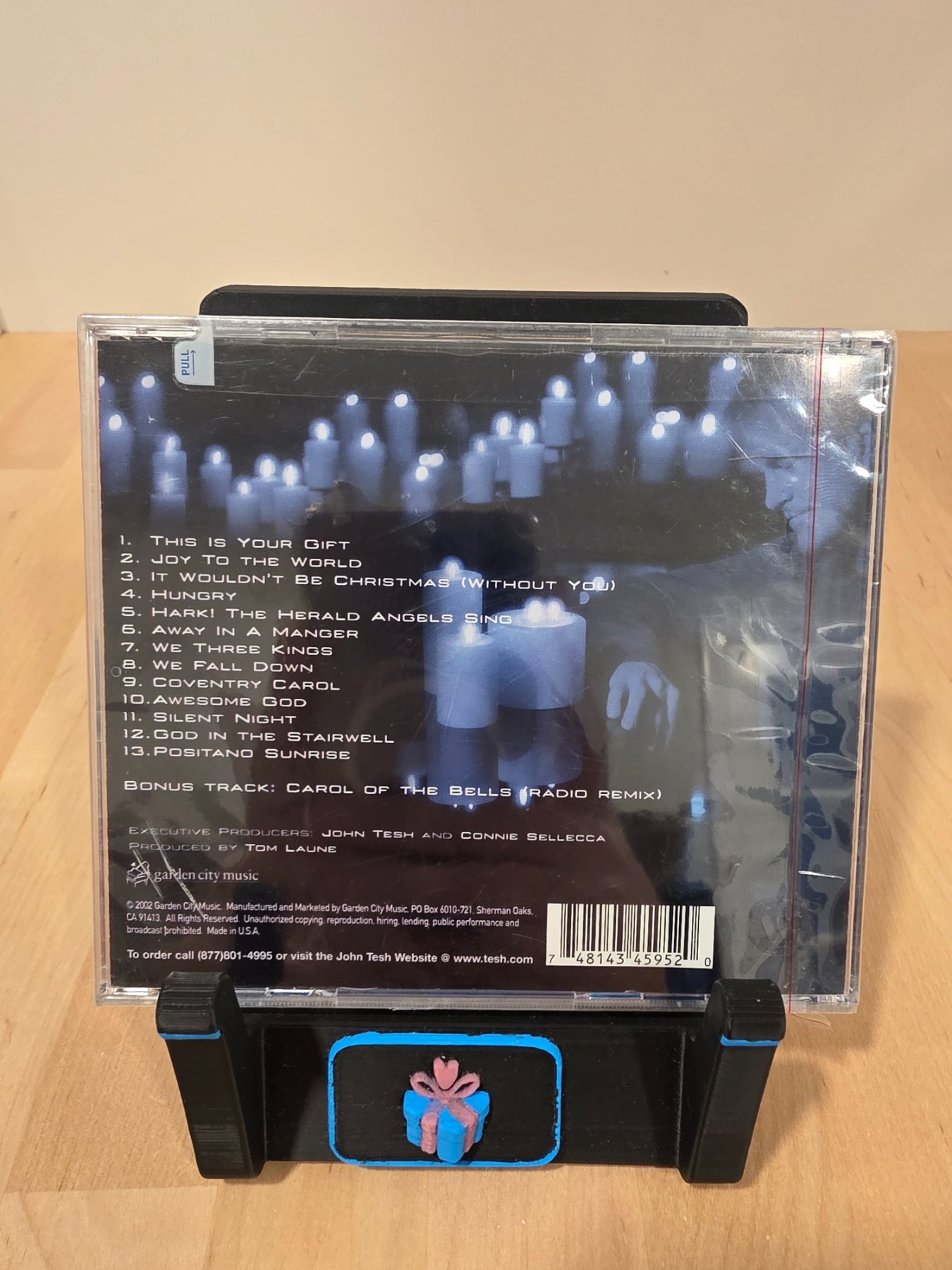 John Tesh Christmas Worship CD 2002 Christian Holiday Music - Image 2