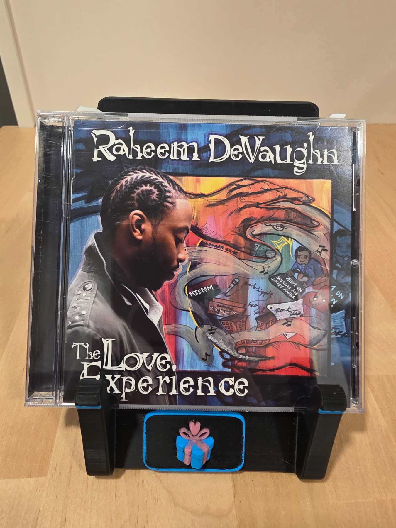 Raheem DeVaughn The Love Experience Case Inserts w/ Patsy Cline Heartaches CD