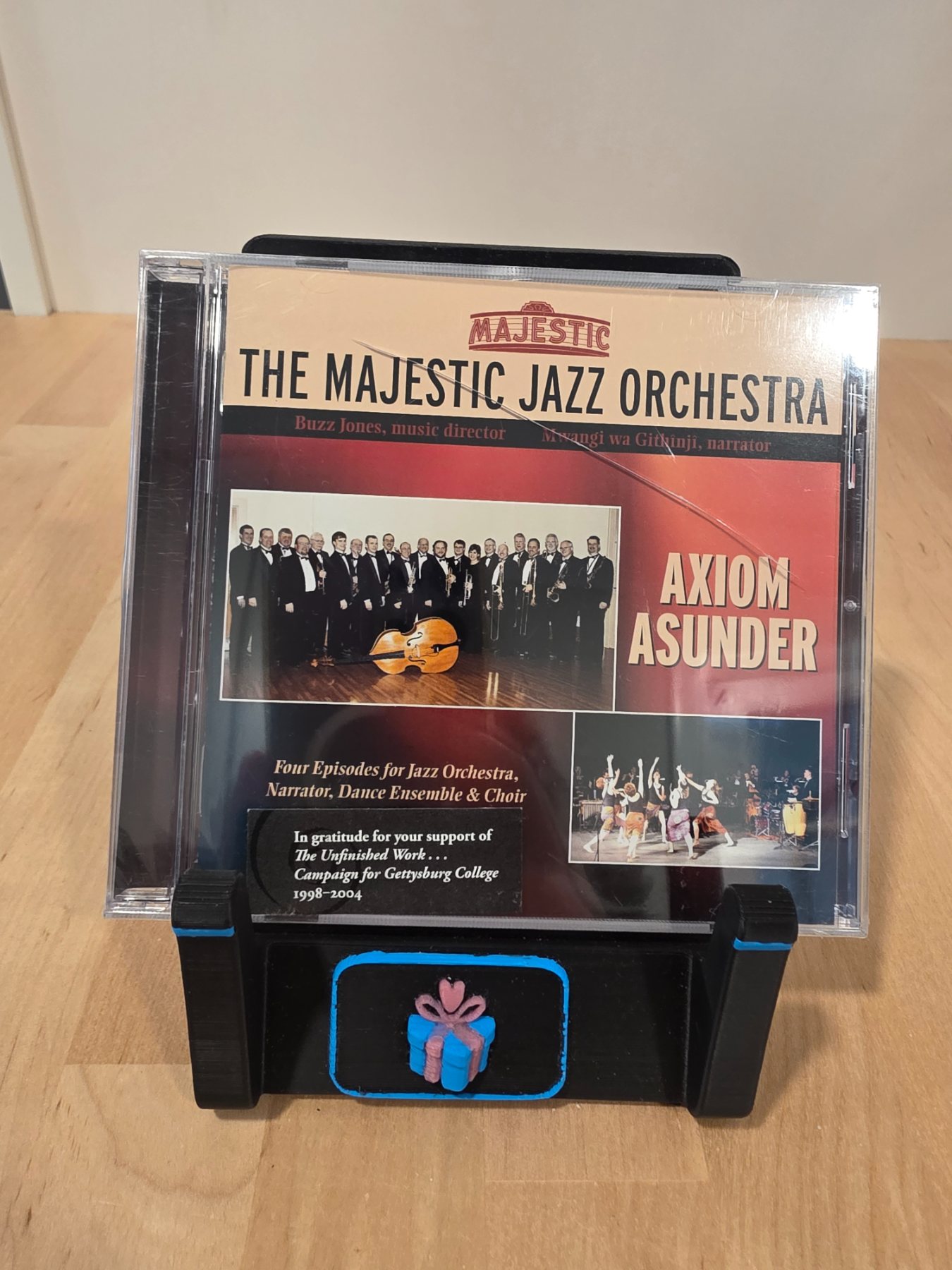 The Majestic Jazz Orchestra Axiom Asunder CD 2004 Buzz Jones