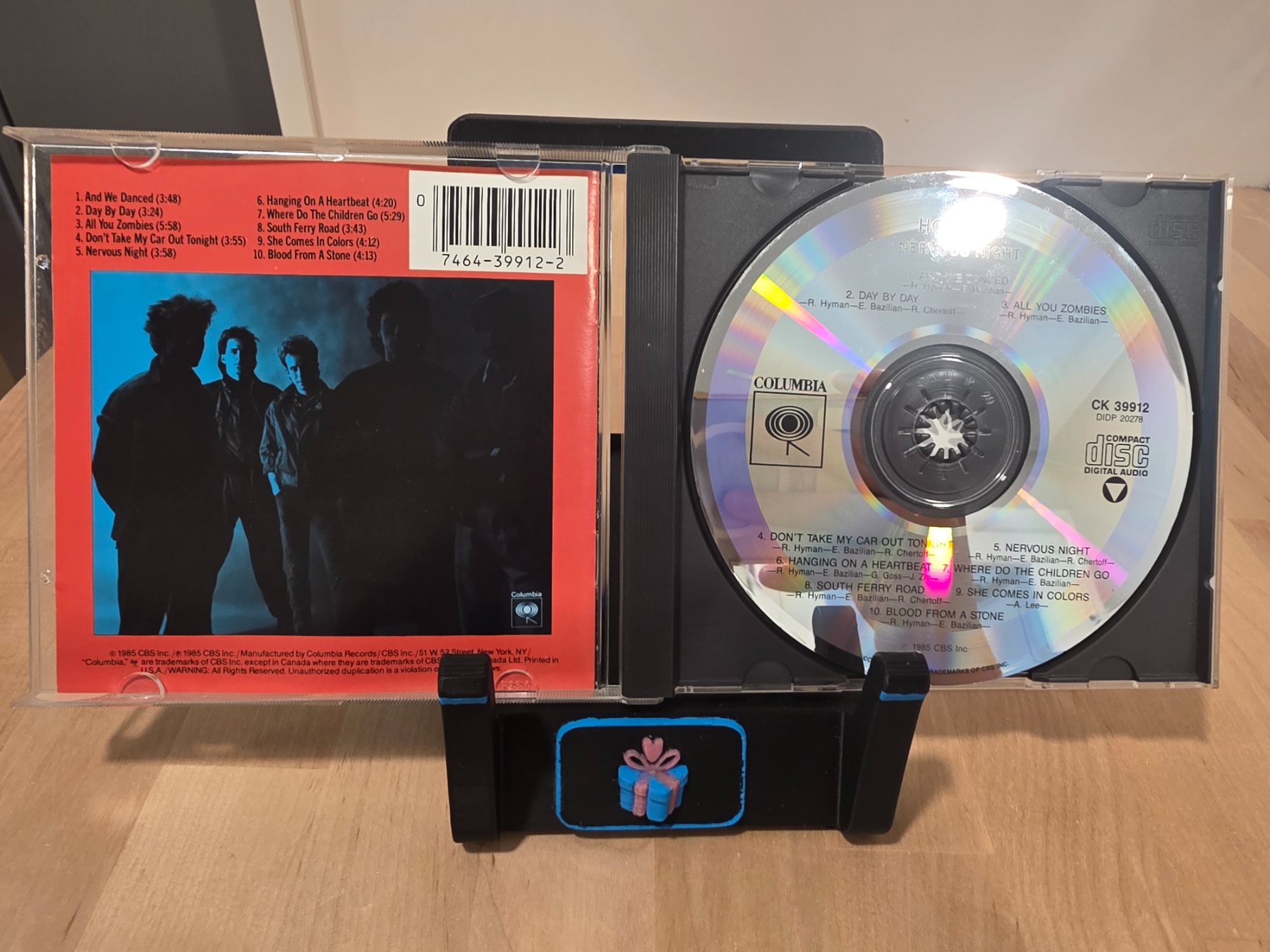 The Hooters Nervous Night CD 1985 Columbia CK 39912 - Image 3