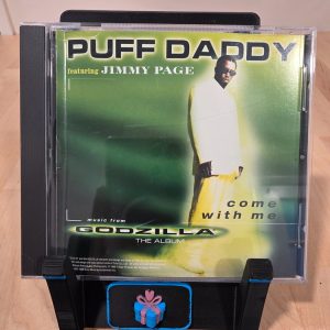 Puff Daddy Featuring Jimmy Page Come With Me 1998 Godzilla CD Single