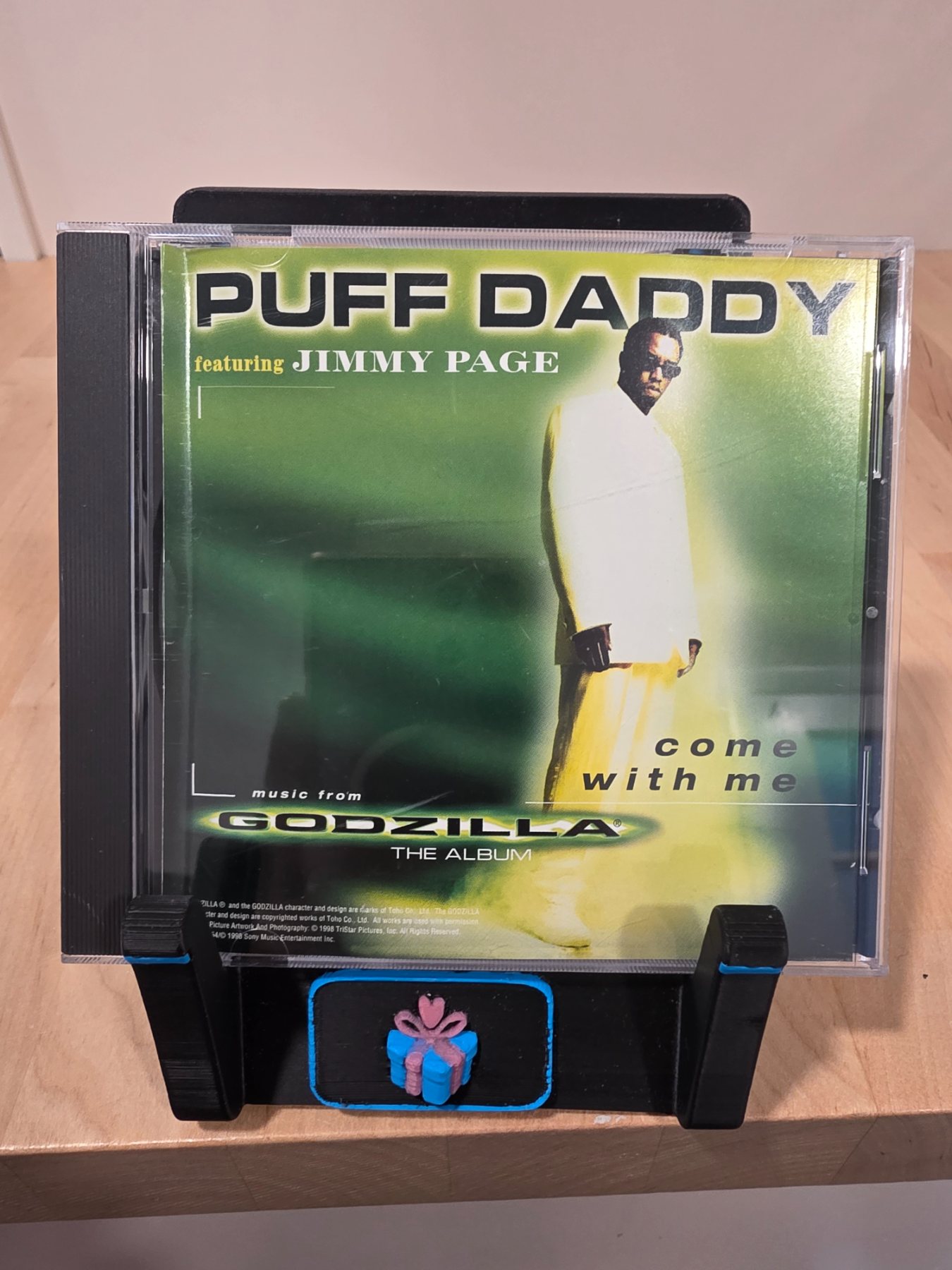 Puff Daddy Featuring Jimmy Page Come With Me 1998 Godzilla CD Single