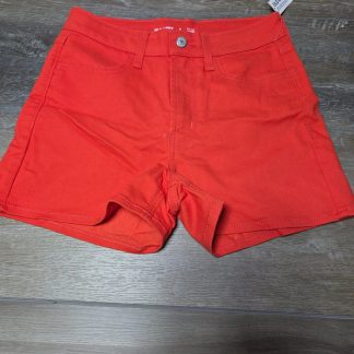 Old Navy High-Rise WOW Jean Shorts Women's Size 2 Orange