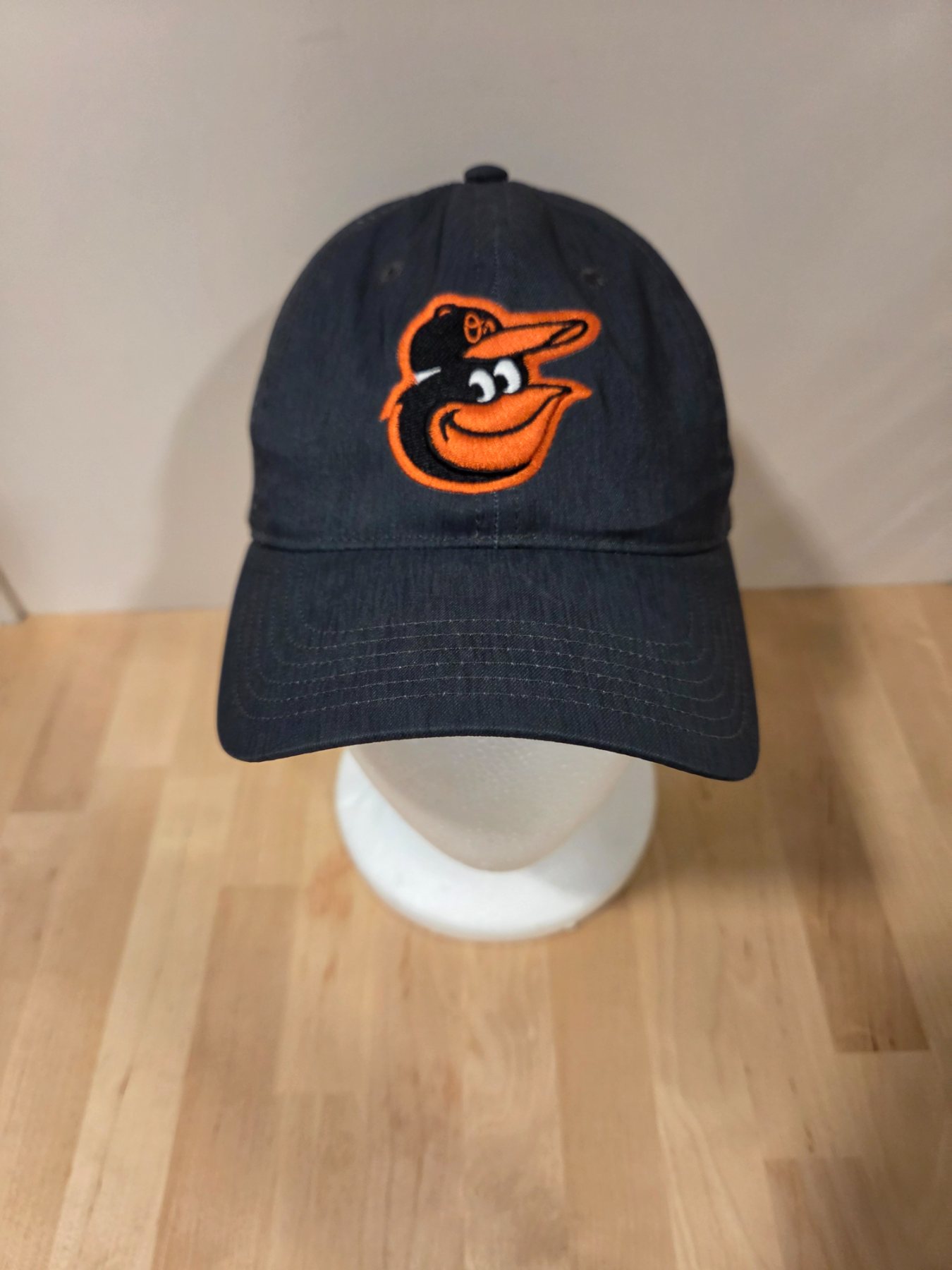 Baltimore Orioles MLB Adjustable Black Baseball Cap Embroidered Bird Logo