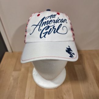 Disney Parks All American Girl Minnie Mouse Youth Tie Back Baseball Cap
