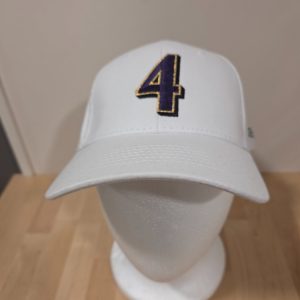 Baltimore Ravens #4 All 4 The Flock M&T Bank Adjustable White Cap