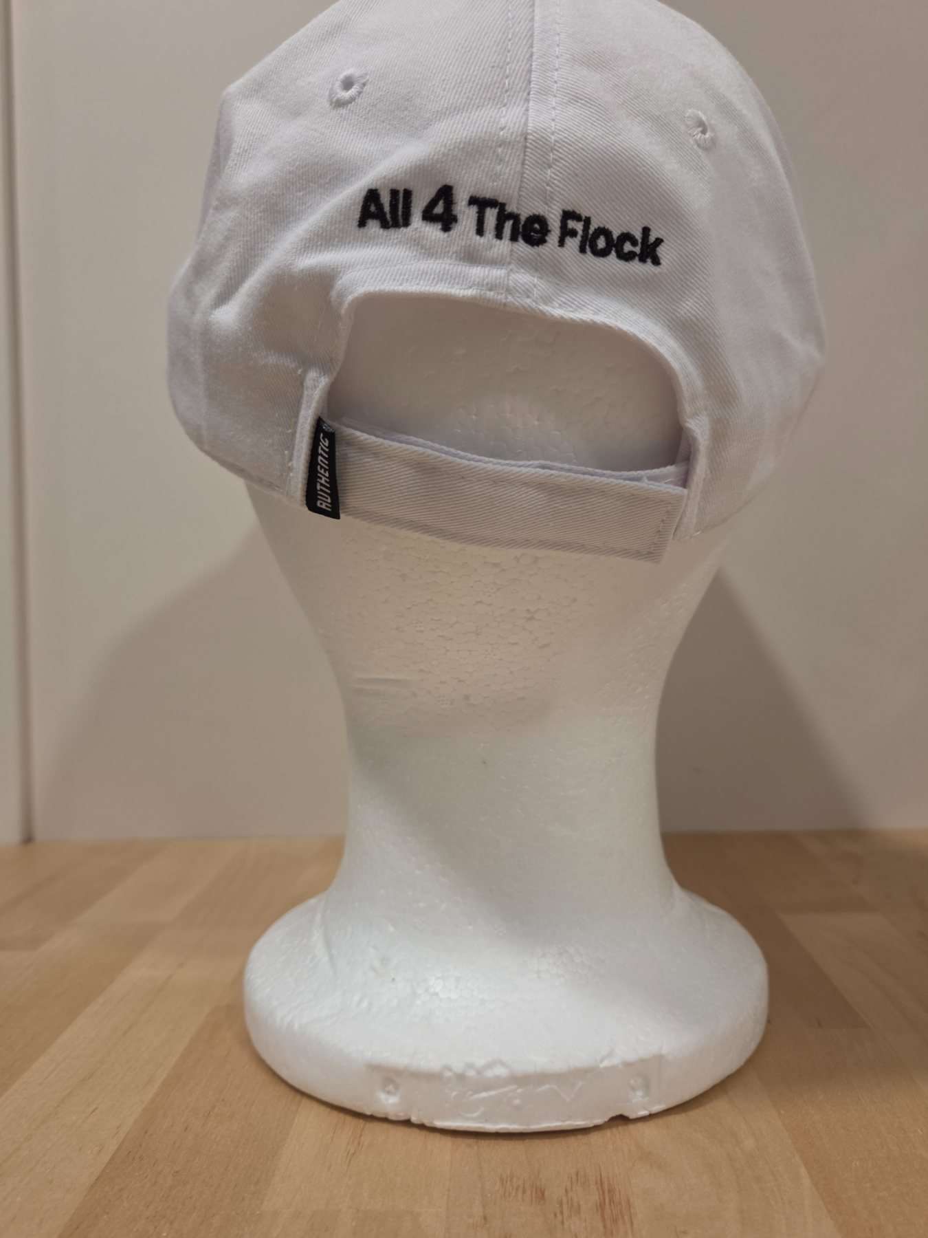 Baltimore Ravens #4 All 4 The Flock M&T Bank Adjustable White Cap - Image 3