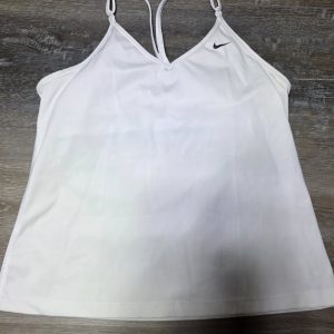 Nike Dri-FIT Strappy Built-In Bra Tank Top Women’s M White