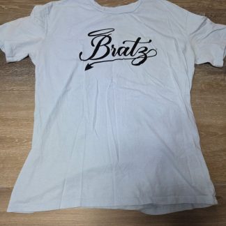 Bratz Rock Angelz Double-Sided Graphic T-Shirt Women’s M Light Blue