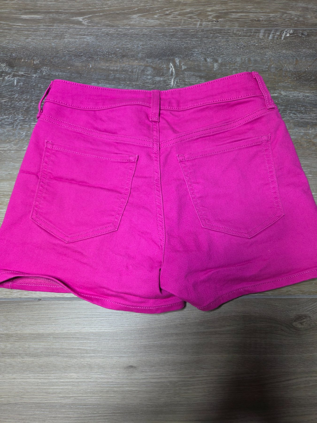 Old Navy High-Rise WOW Jean Shorts Women’s Size 4 Pink - Image 4
