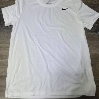 Nike Dri-FIT The Nike Tee Girls L White Short Sleeve Athletic T-Shirt