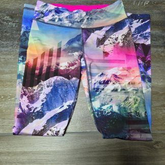 Live Love Dream Women’s S/P Mountain Print Leggings Multicolor