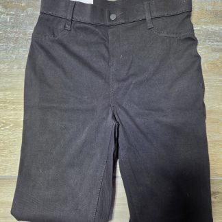 Time and Tru High Rise Stretch Fitted Jeggings Women's XS Black