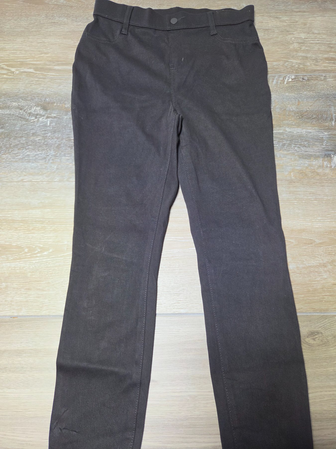Time and Tru High Rise Stretch Fitted Jeggings Women's XS Black - Image 4