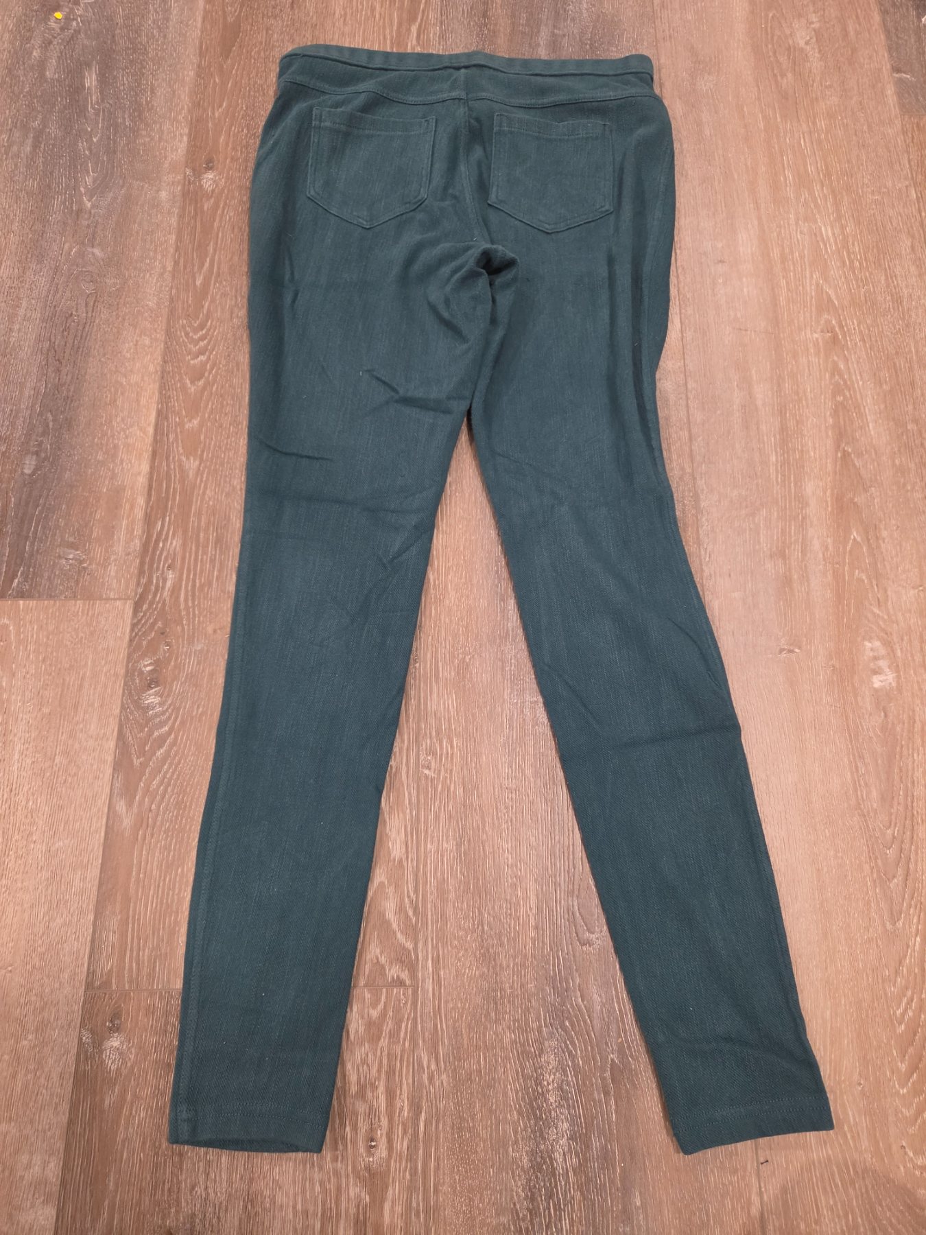 Simply Vera Vera Wang Skinny Jeggings Women’s M Dark Green - Image 3