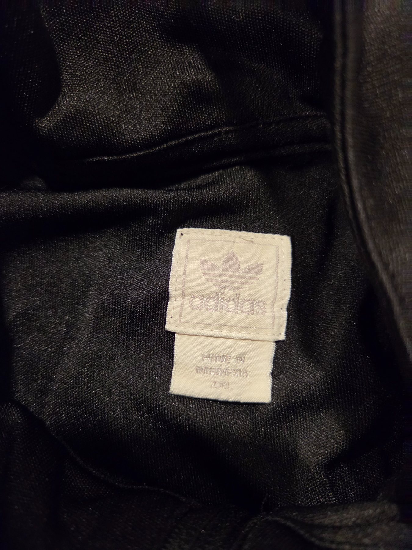 Adidas Brooklyn Nets 3 Stripe Track Jacket Men's 2XL Black White - Image 5