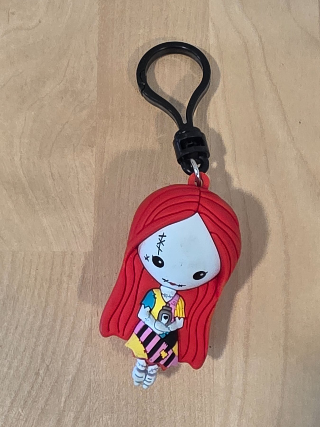 Disney Tim Burton Nightmare Before Christmas Sally Figural Keychain Clip