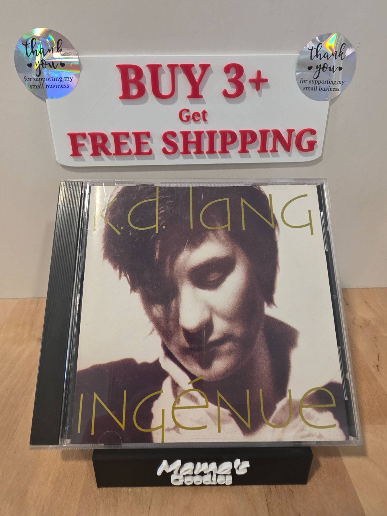 k.d. lang Ingénue CD 1992 Sire Records