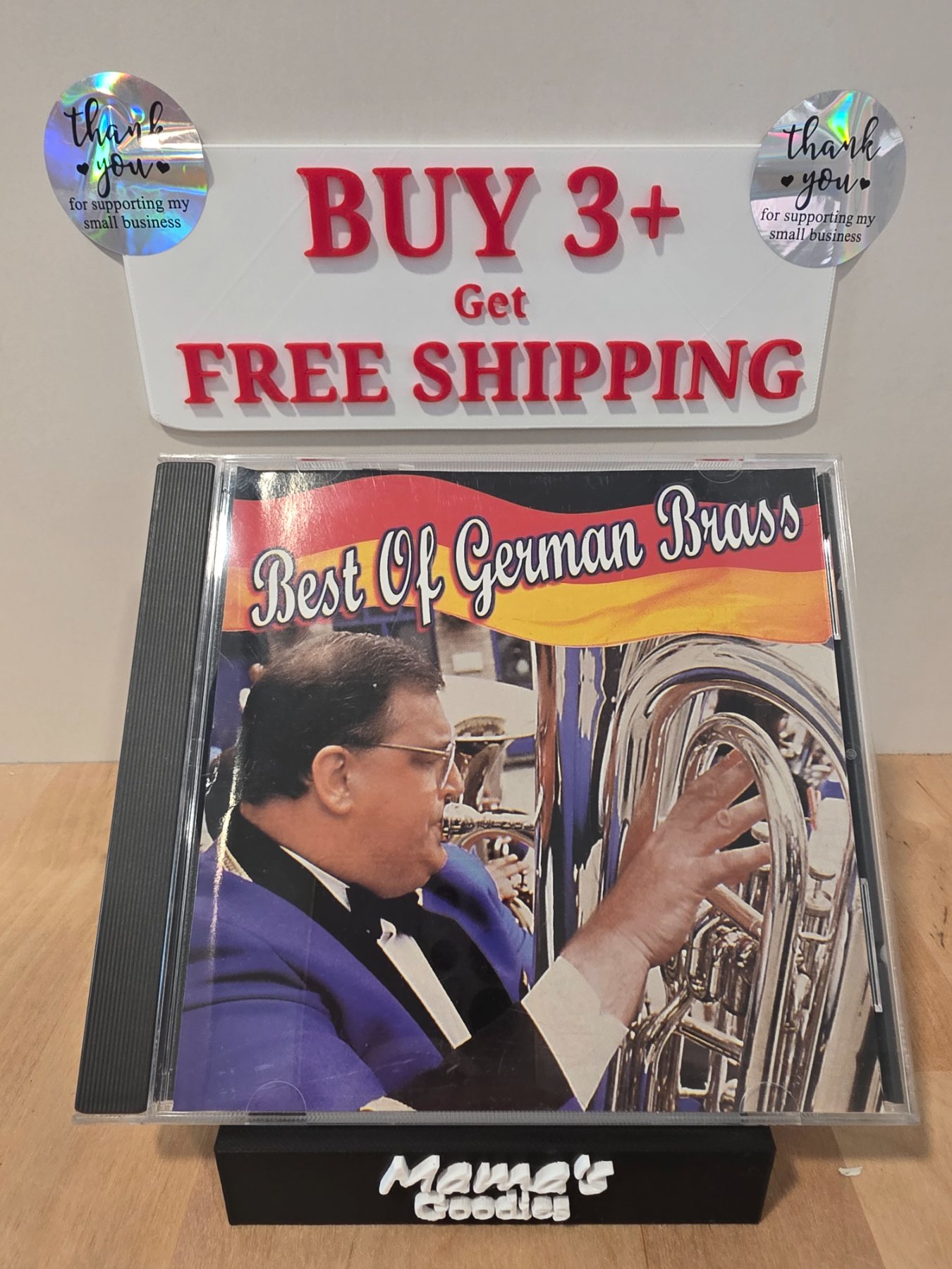 Best of German Brass CD 1998 Columbia River CRG-1596 German Folk