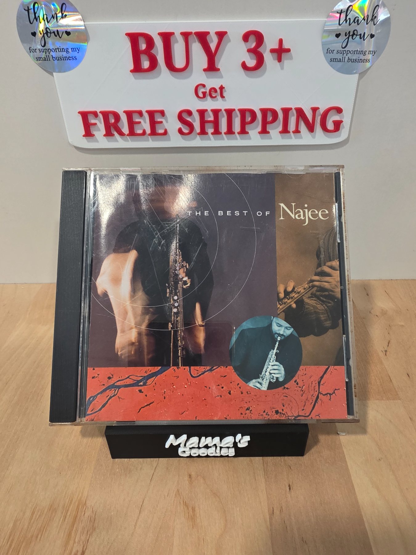 Najee The Best Of CD 1998 Blue Note Smooth Jazz Compilation