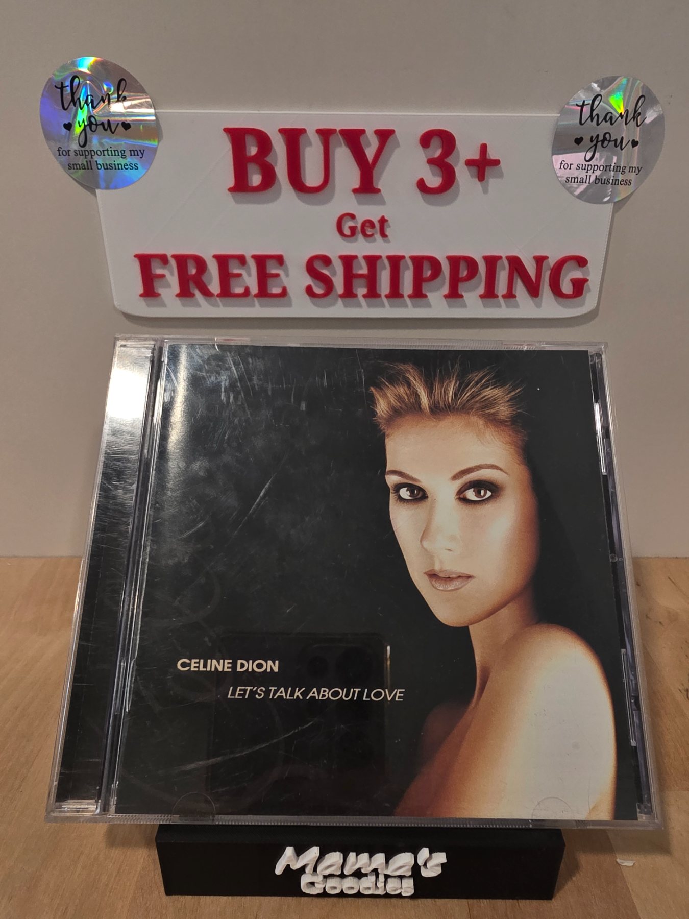 Celine Dion Let's Talk About Love CD 1997 Sony Music D 122036