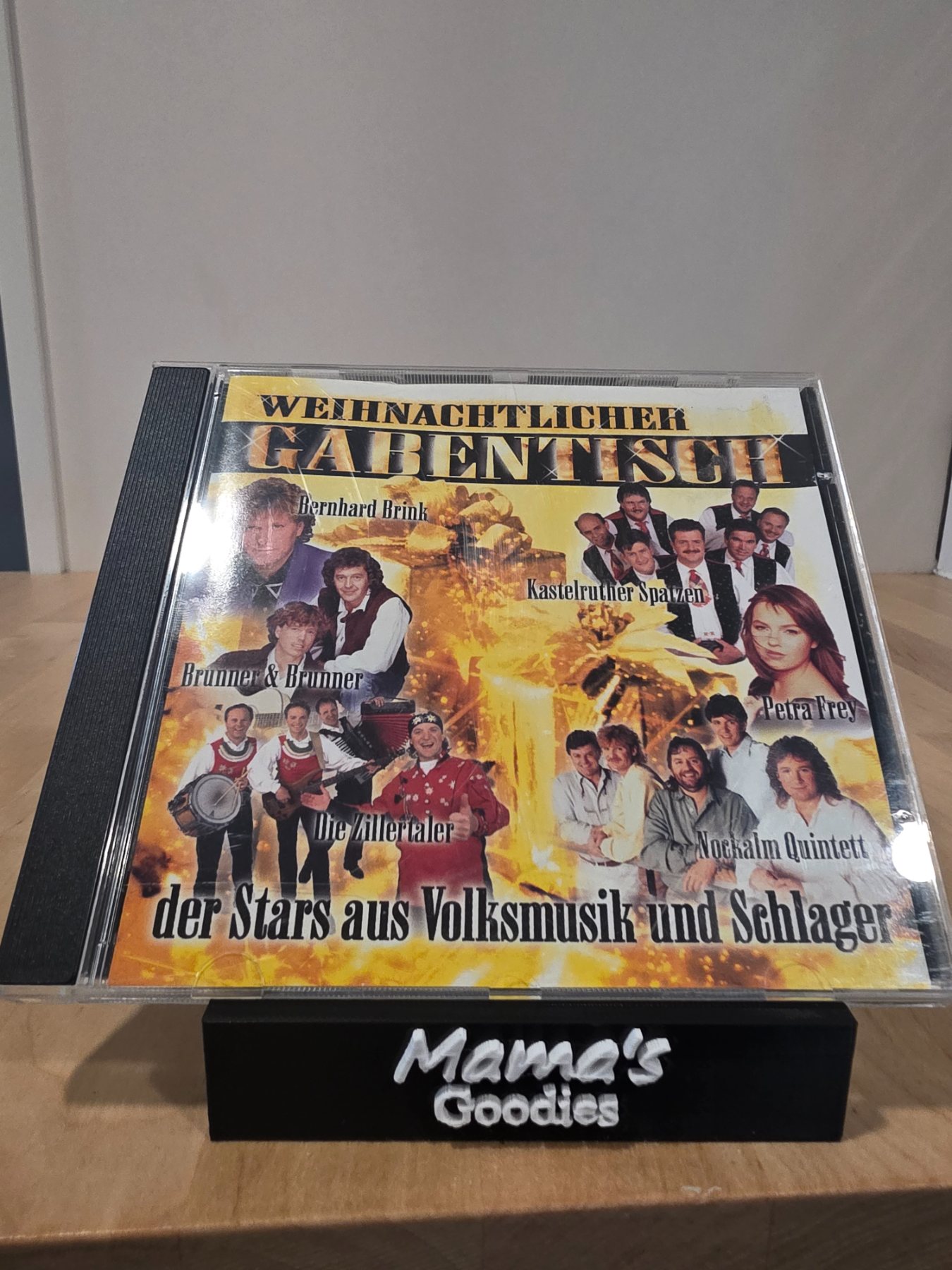 Weihnachtlicher Gabentisch Stars aus Volksmusik und Schlager CD 1998