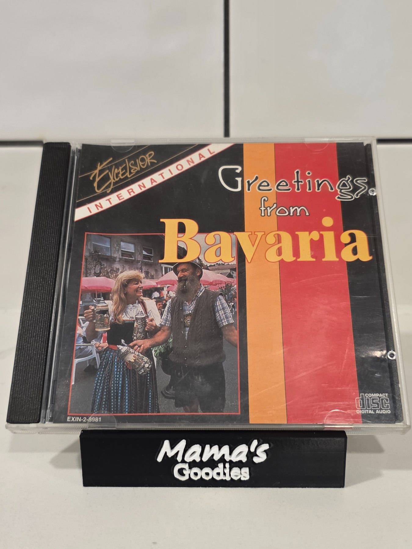 Greetings from Bavaria CD 1994 Excelsior International German Folk Polka