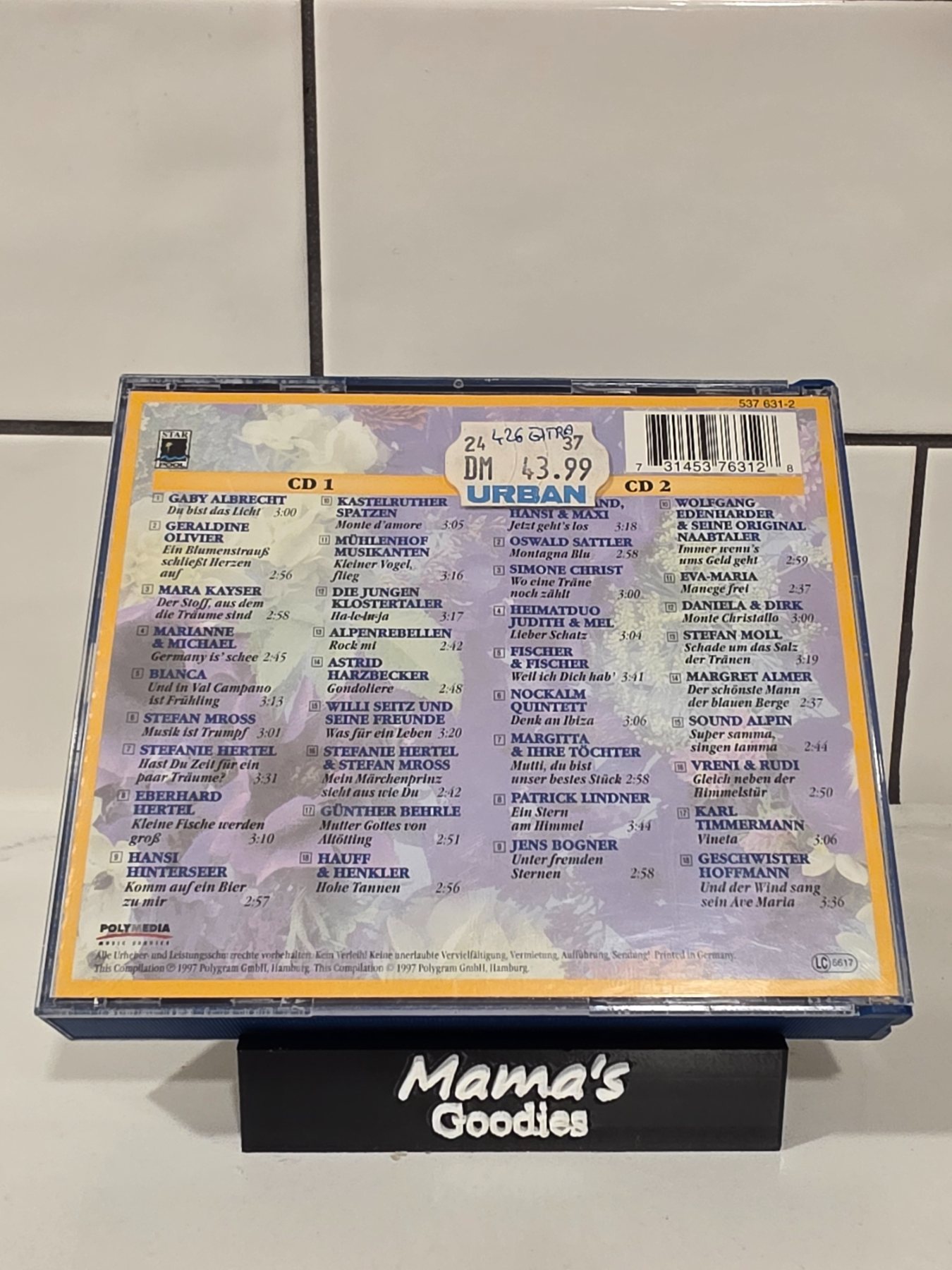 Das Goldene Jahr der Volksmusik '97 2 CD German Compilation PolyMedia - Image 2