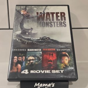 Water Monsters 4 Movie Set DVD Anaconda Black Water Red Water She Creature