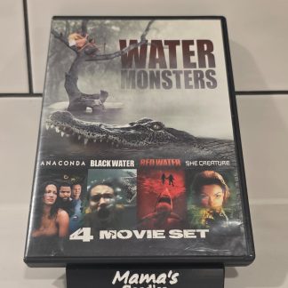 Water Monsters 4 Movie Set DVD Anaconda Black Water Red Water She Creature