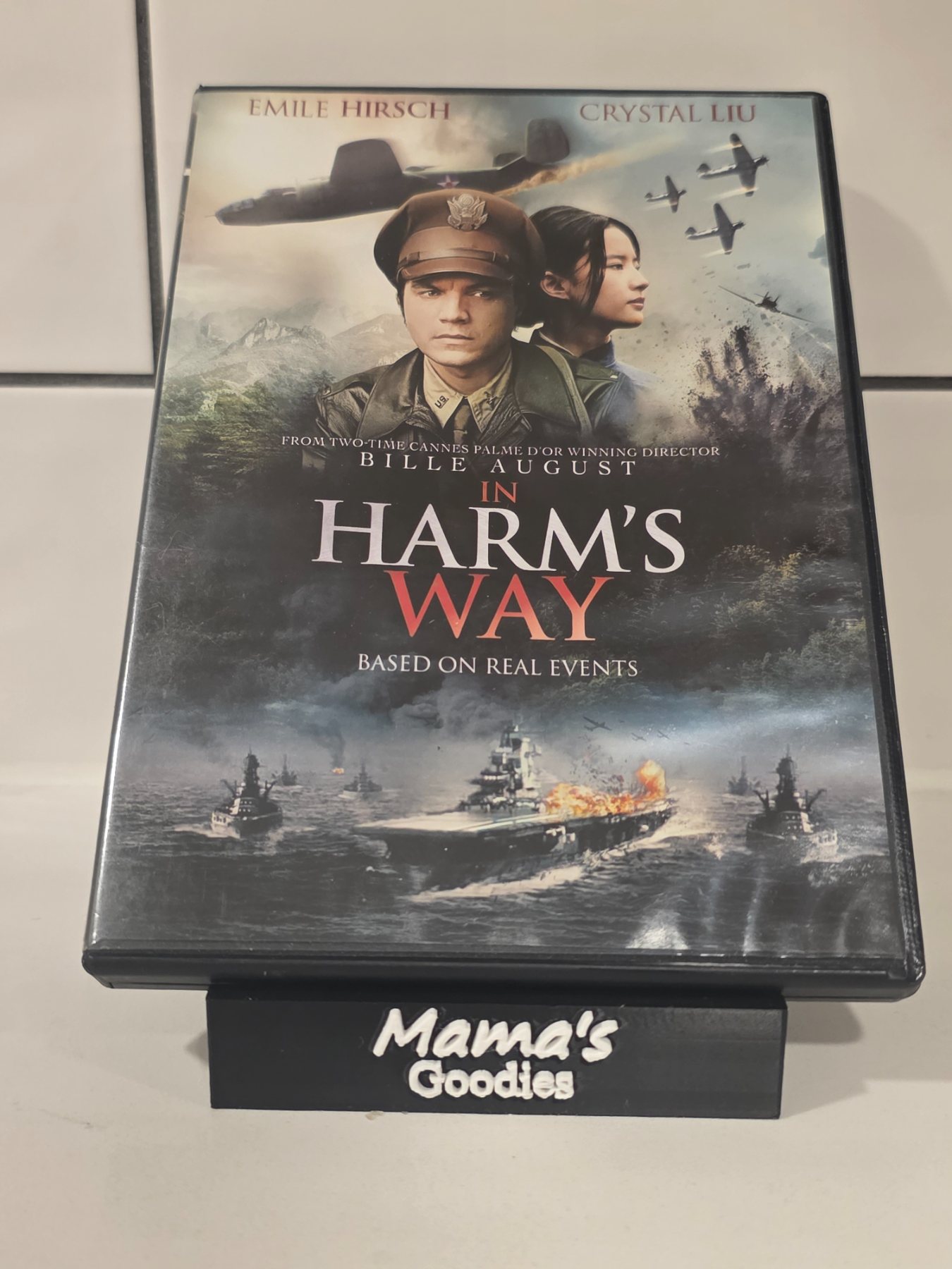 In Harm's Way DVD 2017 Emile Hirsch Crystal Liu Bille August