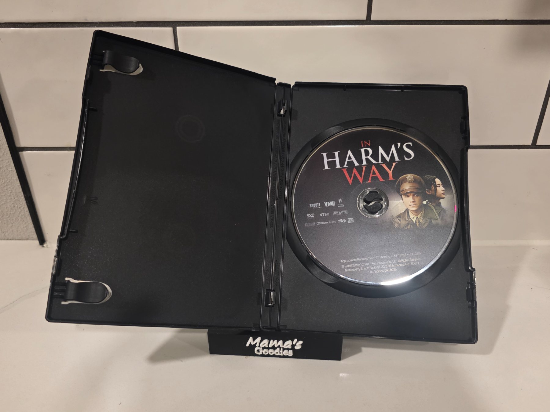 In Harm's Way DVD 2017 Emile Hirsch Crystal Liu Bille August - Image 3