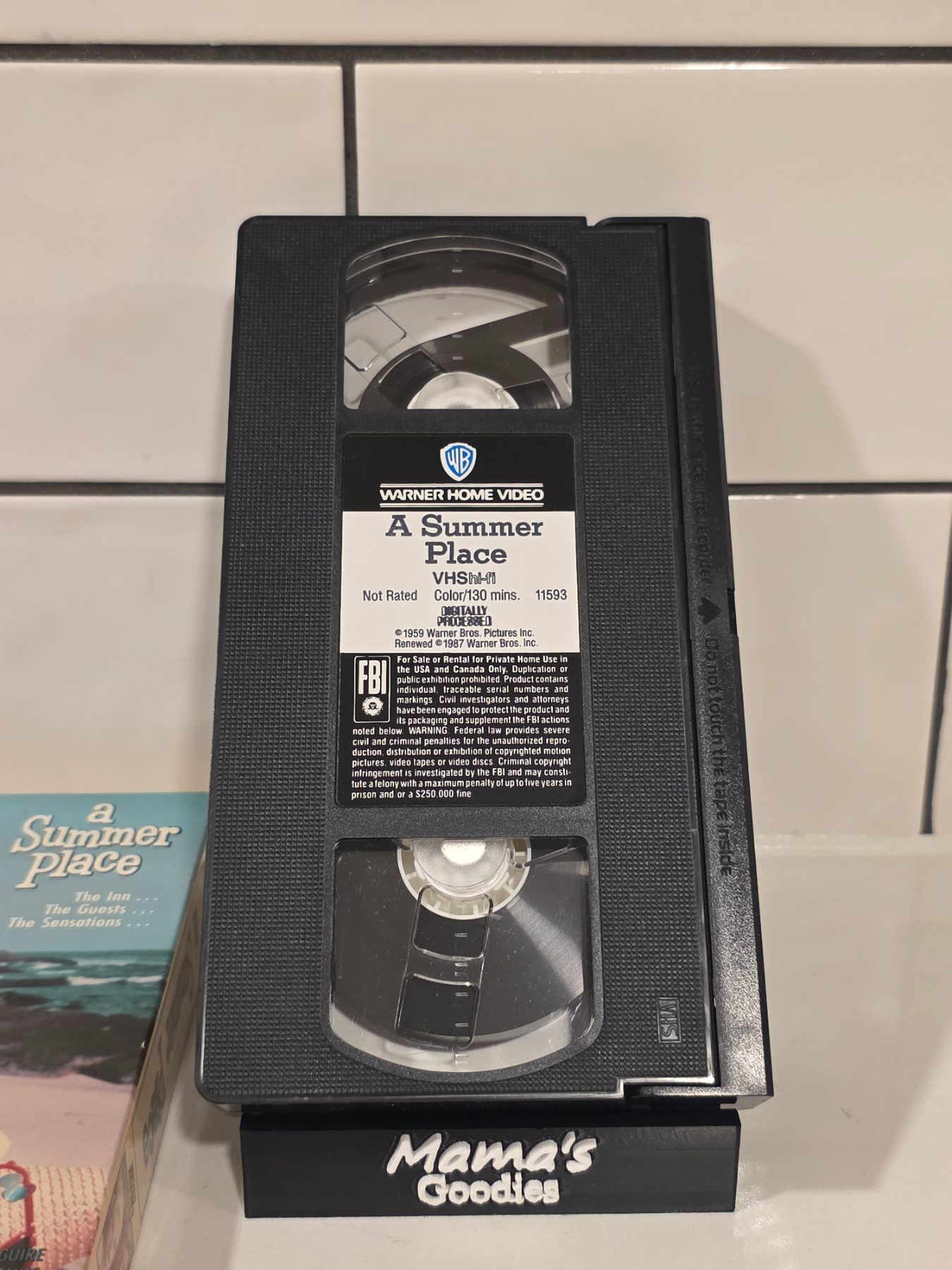A Summer Place VHS Warner Home Video Sandra Dee Troy Donahue 1959 - Image 3