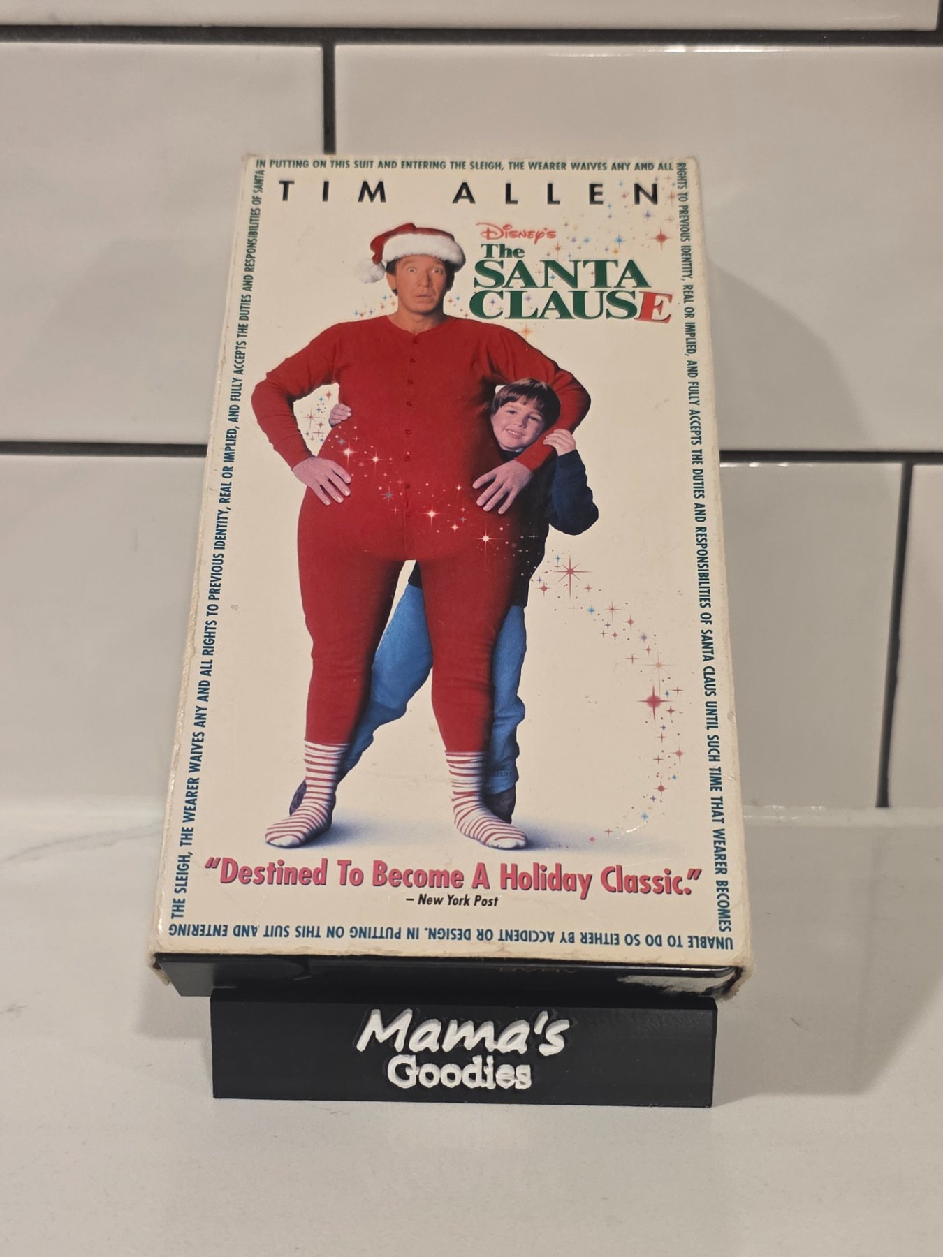 Disney The Santa Clause VHS 1994 Tim Allen PG Holiday Comedy
