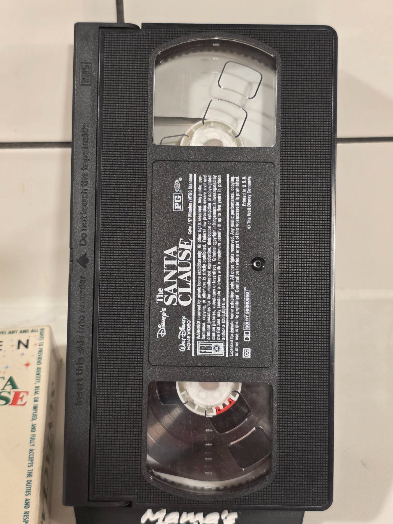Disney The Santa Clause VHS 1994 Tim Allen PG Holiday Comedy - Image 3