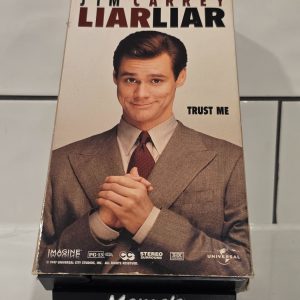 Liar Liar VHS 1997 Jim Carrey Universal PG-13 THX