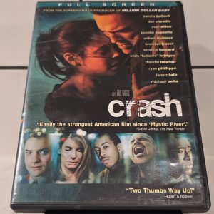 Crash DVD 2004 Full Screen Sandra Bullock Don Cheadle