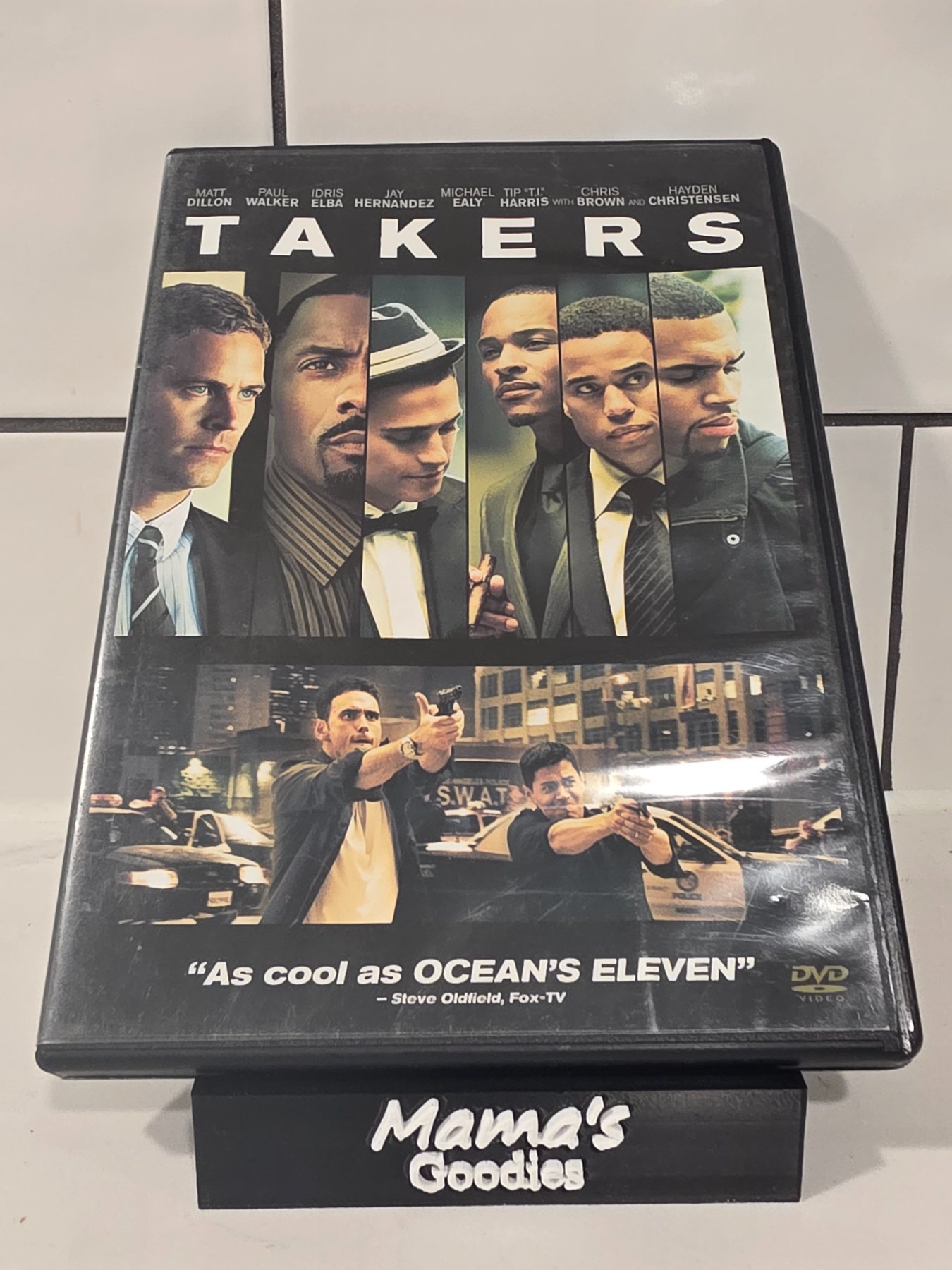 Takers DVD 2010 PG-13 Paul Walker Idris Elba Matt Dillon