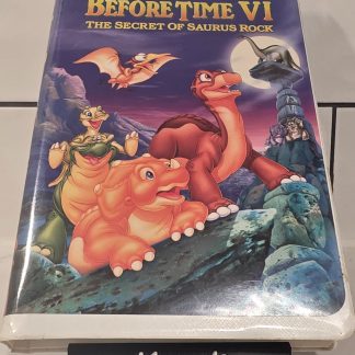 The Land Before Time VI The Secret of Saurus Rock VHS 1998 Clamshell