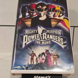 Mighty Morphin Power Rangers The Movie VHS 1995 Clamshell Fox Video