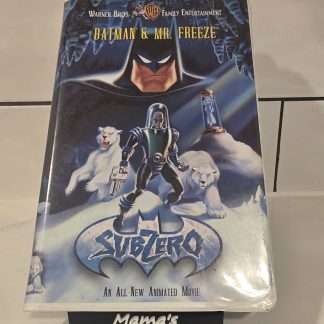 Batman & Mr. Freeze: SubZero VHS 1998 Warner Bros Clamshell