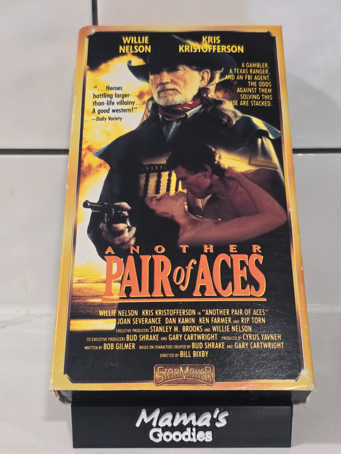 Another Pair of Aces VHS 1992 Willie Nelson Kris Kristofferson StarMaker