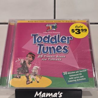 Cedarmont Kids Toddler Tunes CD 25 Classic Songs Enhanced Split-Track
